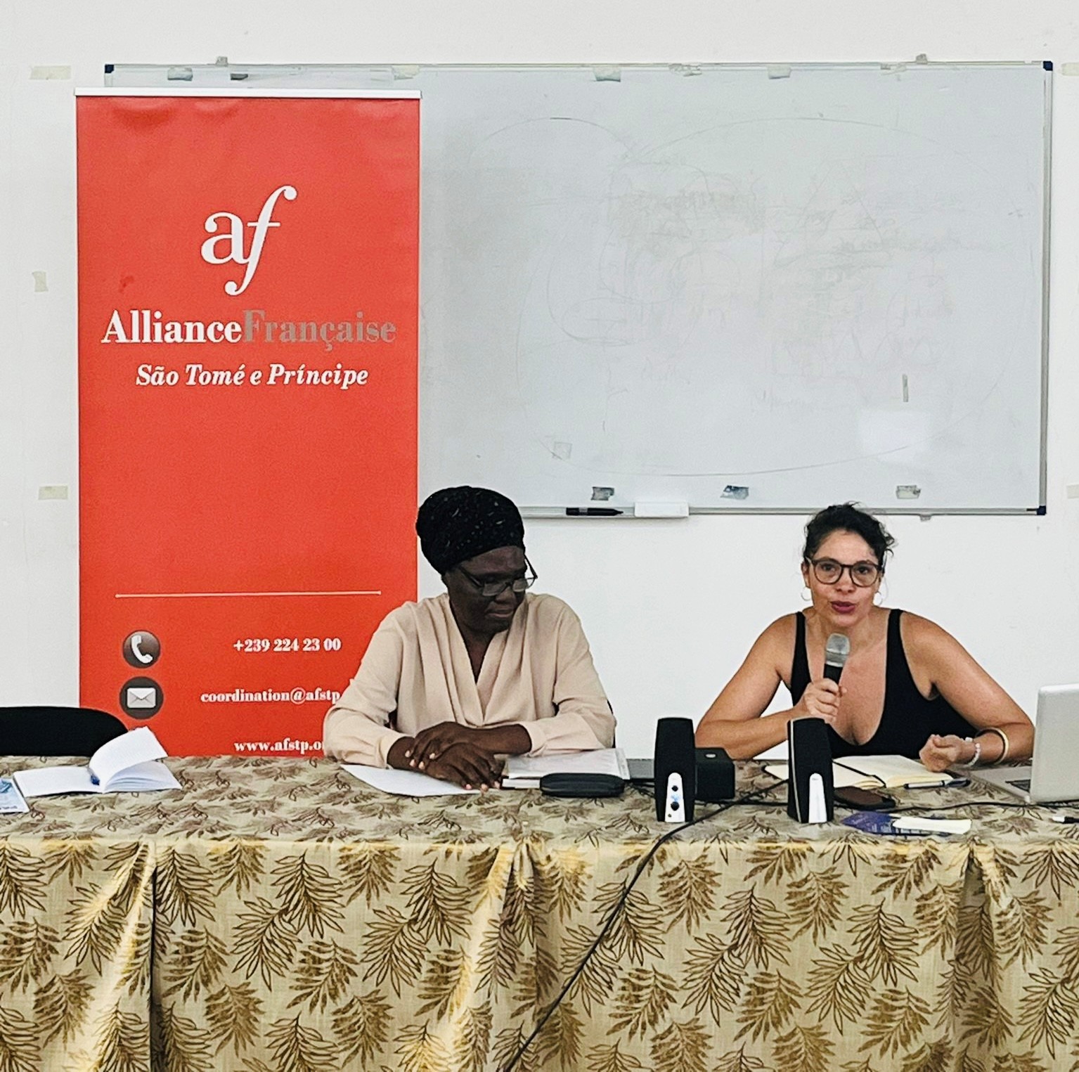 Rencontre à Sao Tomé